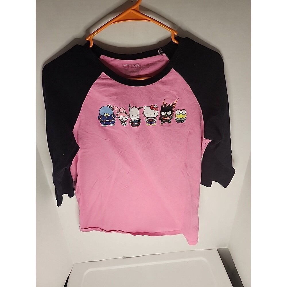 Women's Hello Kitty and Friends Long Sleeve Size Small Pink Shirt